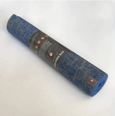Premium Natural Rubber Yoga Mat - 5mm Eco-Friendly Non-Slip Exercise Mat for Yoga &amp; Pilates