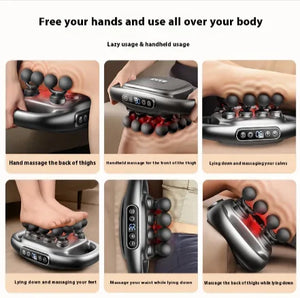 Deep Tissue Massage Gun - 16 Head Percussion Massager for Muscle Recovery