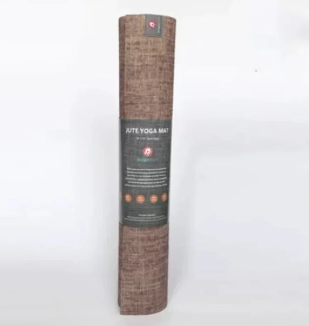 Premium Natural Rubber Yoga Mat - 5mm Eco-Friendly Non-Slip Exercise Mat for Yoga &amp; Pilates