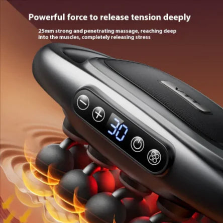 Deep Tissue Massage Gun - 16 Head Percussion Massager for Muscle Recovery