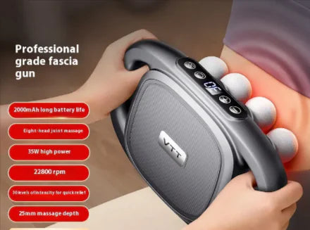 Deep Tissue Massage Gun - 16 Head Percussion Massager for Muscle Recovery