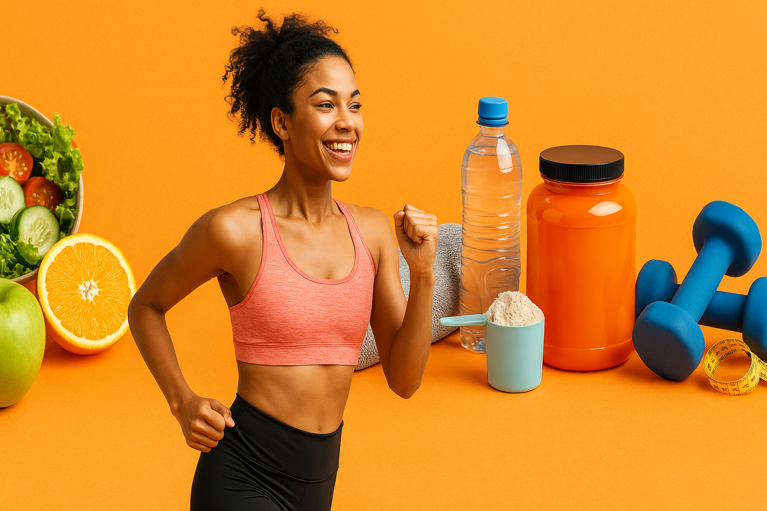 Health and Fitness Slideshow Banner