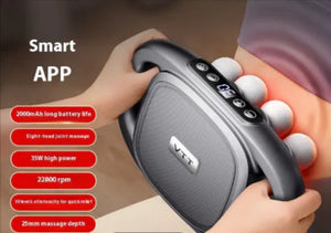 Deep Tissue Massage Gun - 16 Head Percussion Massager for Muscle Recovery